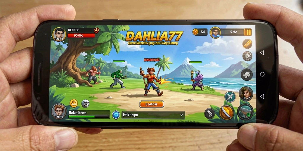 Screenshot gameplay DAHLIA77 dengan elemen idle yang menarik.