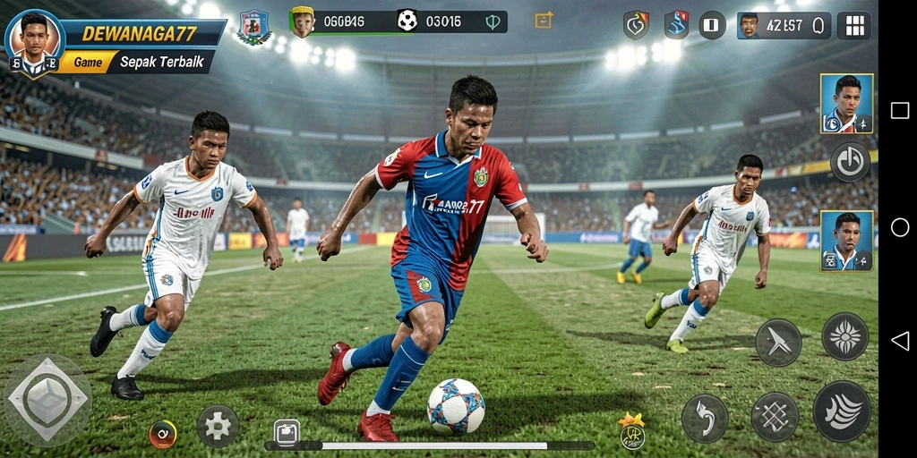 Tampilan gameplay <strong>DEWANAGA77</strong> yang menegangkan dan penuh aksi.