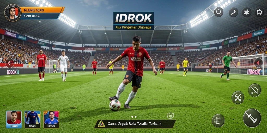 Gameplay dinamis dan mendebarkan dari IDROK dalam aksi.