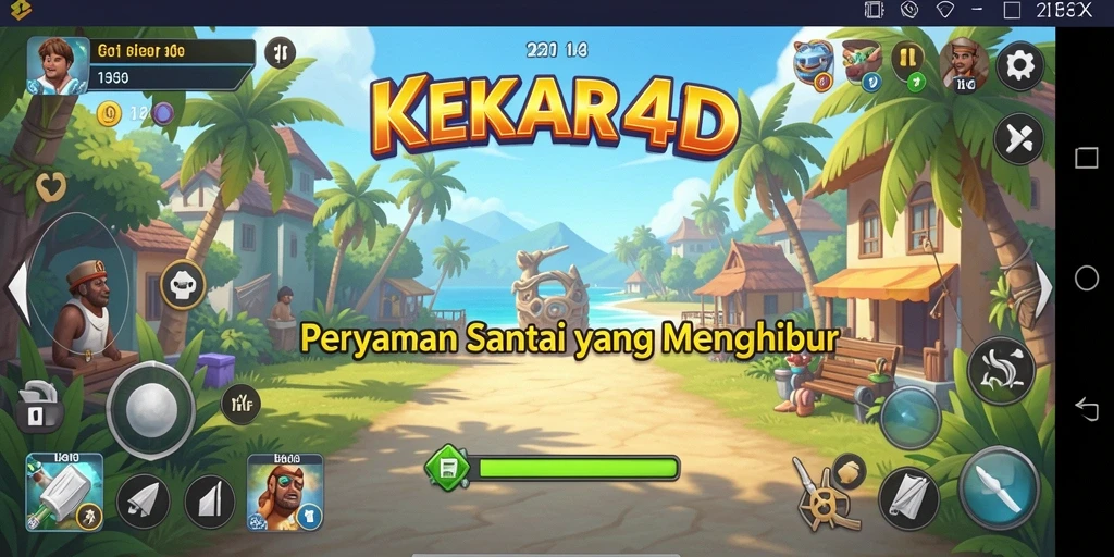Tampak gameplay KEKAR4D yang seru dan menghibur.