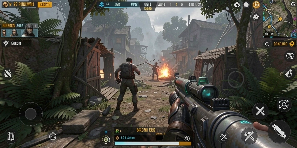 Tangkap momen seru dari aksi gameplay KKRP yang mendebarkan.