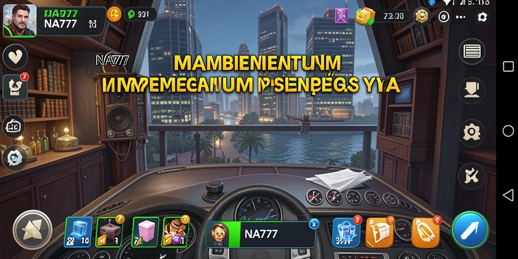 Tangkapan layar gameplay NA777 menampilkan keseruan membangun bisnis Tycoon.