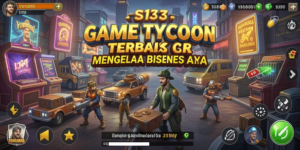 Tampilan gameplay S13 yang menampilkan strategi Tycoon yang menarik.