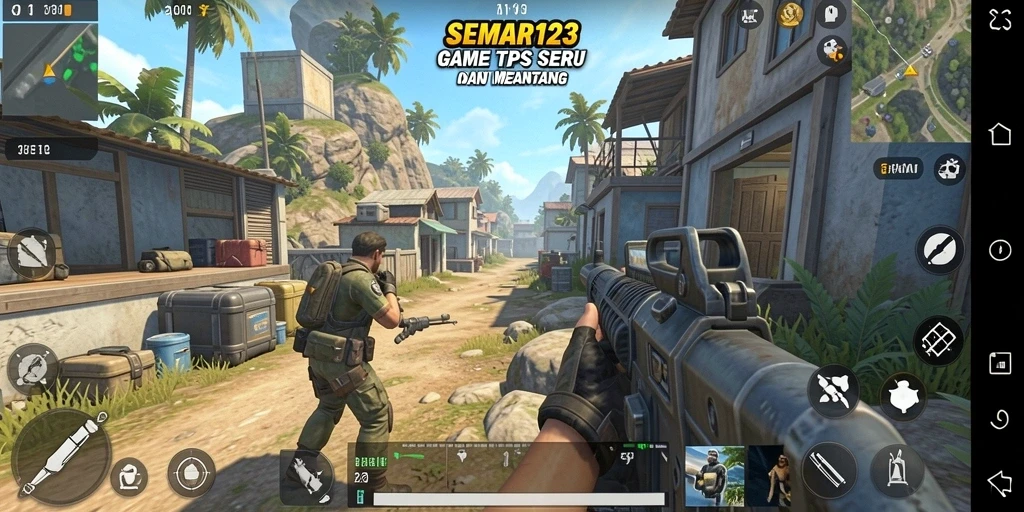 Tampilan menegangkan dari gameplay TPS SEMAR123