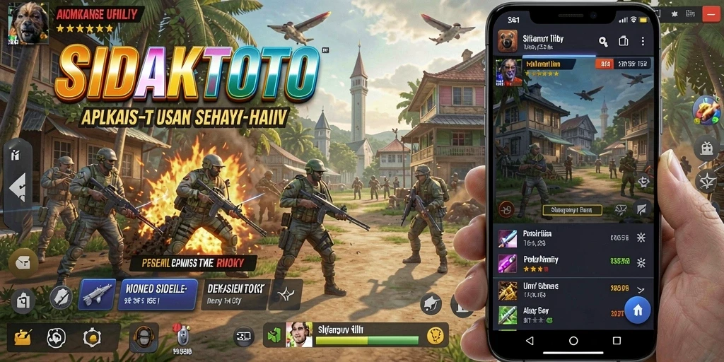 Tampilan antarmuka utama SIDAKTOTO yang sederhana dan fungsional.