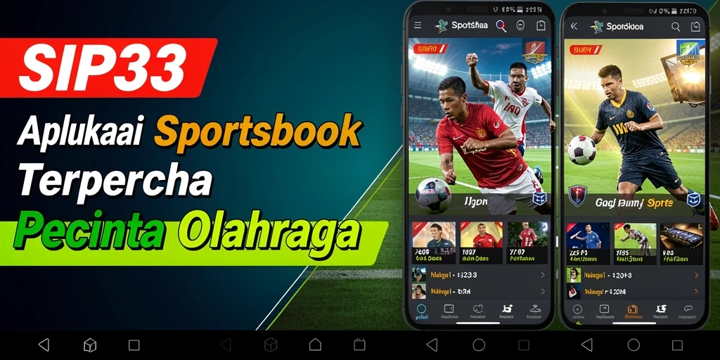 Screenshot SIP33 menampilkan antarmuka taruhan olahraga yang menarik.