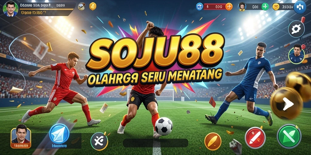 Tampilan menarik saat bersaing dalam olahraga di SOJU88.