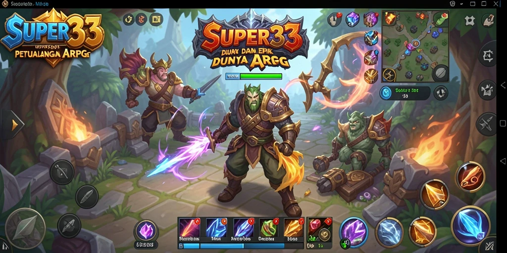 Gameplay seru dan menegangkan dalam dunia ARPG.