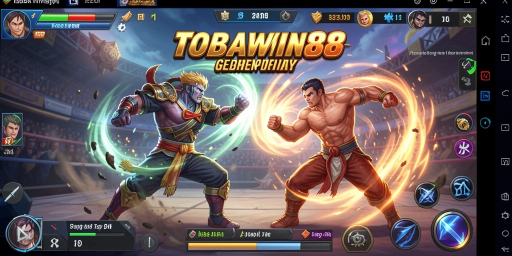 Tangkapan layar dari gameplay TOBAWIN88 yang menegangkan.