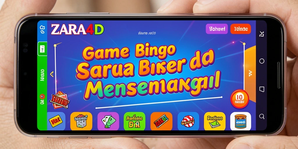 Screenshot gameplay ZARA4D yang menampilkan keseruan bermain Bingo.