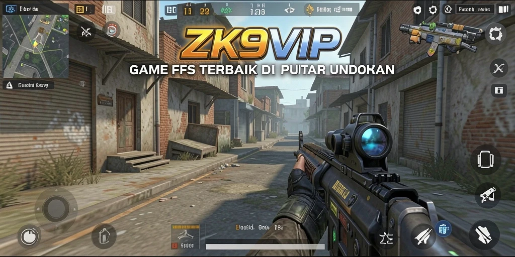 Tampilan gameplay ZK9VIP yang mendebarkan dan penuh aksi.